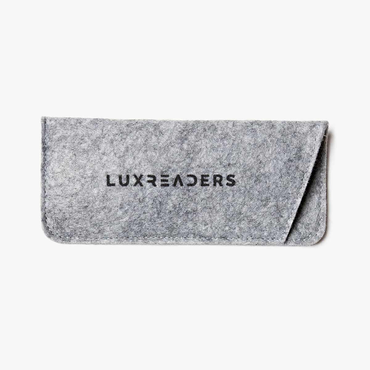 Luxreaders stylish Men's Devon Light Turtle Reading glasses. Made from Acetate in a Rectangle shape.