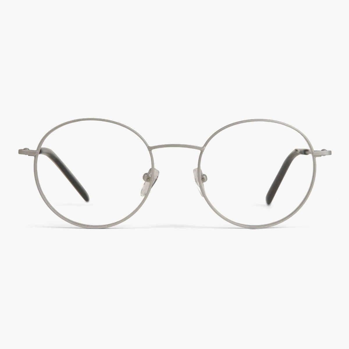 Luxreaders stylish Men's Tromsø Steel Reading glasses. Made from Stainless steel in a Round shape.