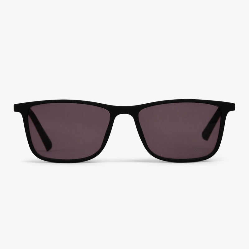 Skagen Black rectangular sunglasses with tinted lenses