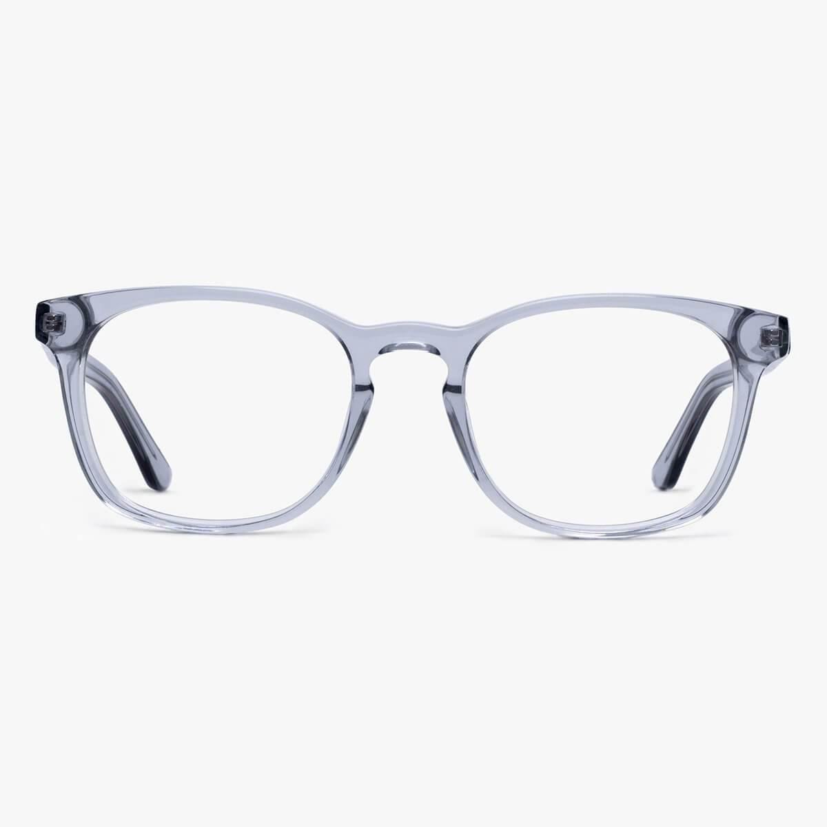 Women's Bornholm crystal grey eyeglasses with clear frame