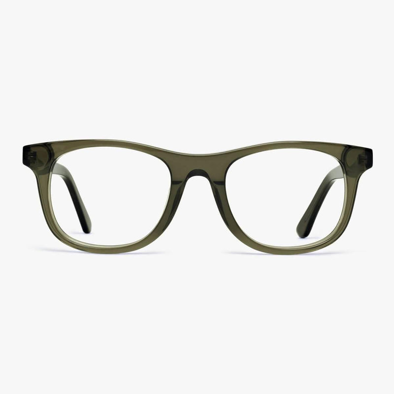 Women's Malmö shiny olive reading glasses