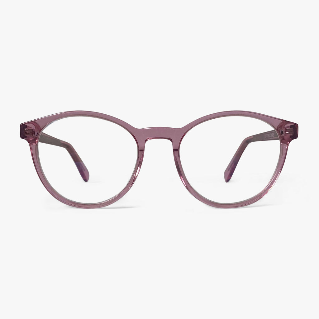 Kaufen Sie Women's Quincy Crystal Pink Blaulichtfilter Brillen - Luxreaders.de