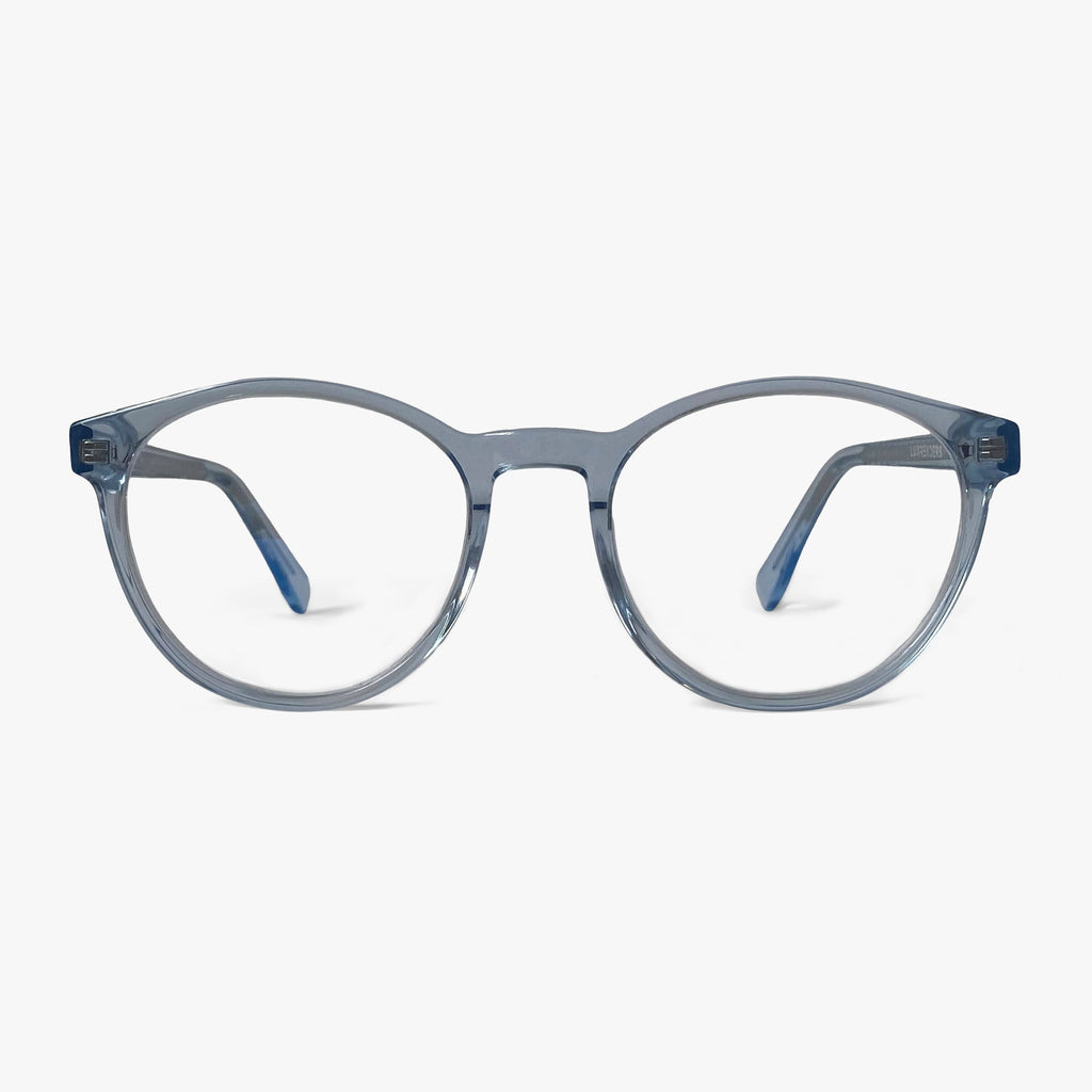 Kaufen Sie Men's Quincy Crystal Blue Blaulichtfilter Brillen - Luxreaders.de