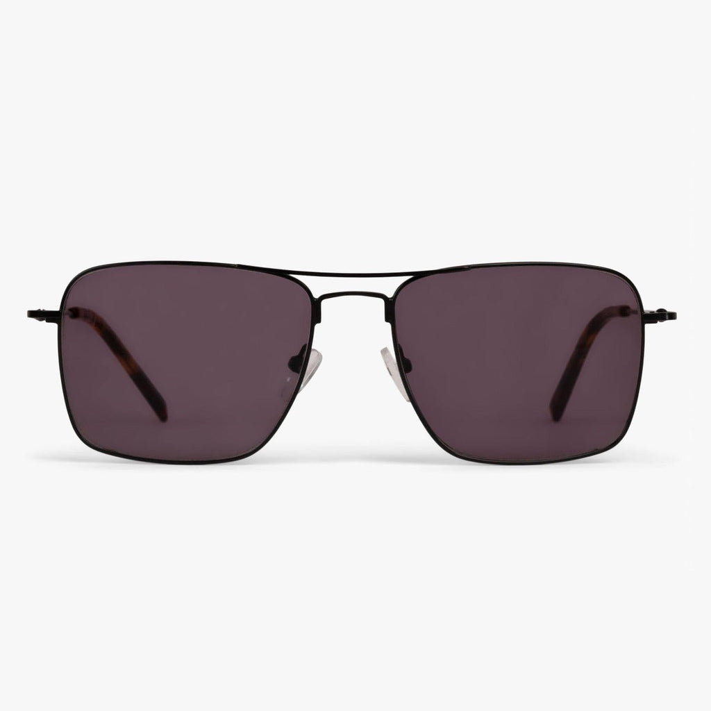 Kaufen Sie Men's Clarke Black Sonnenbrillen - Luxreaders.de