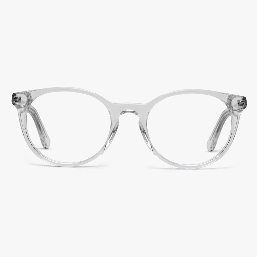 Kaufen Sie Men's Cole Crystal White Blaulichtfilter Brillen - Luxreaders.de