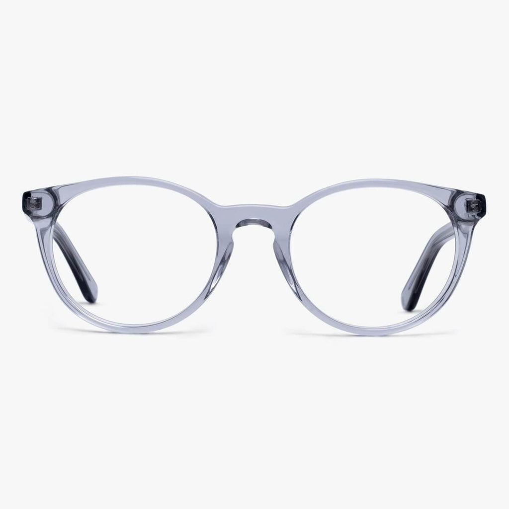 Kaufen Sie Women's Cole Crystal Grey Blaulichtfilter Brillen - Luxreaders.de