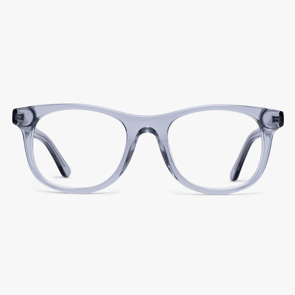 Kaufen Sie Women's Evans Crystal Grey Blaulichtfilter Brillen - Luxreaders.de
