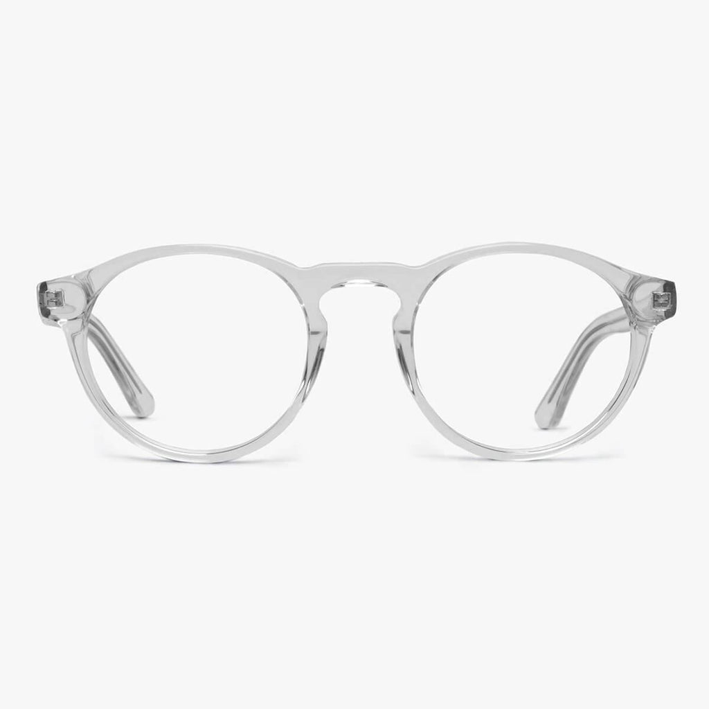 Kaufen Sie Men's Morgan Crystal White Blaulichtfilter Brillen - Luxreaders.de
