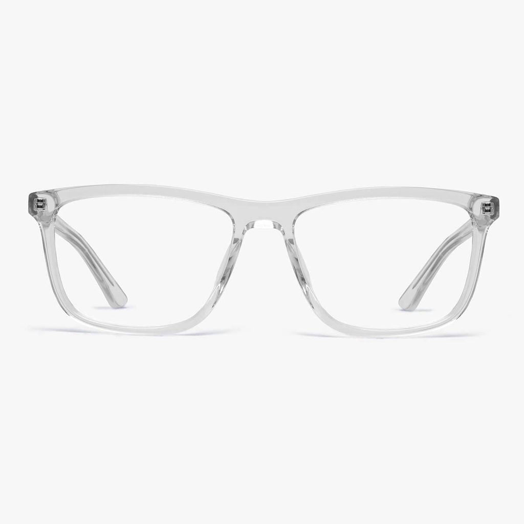 Kaufen Sie Men's Adams Crystal White Blaulichtfilter Brillen - Luxreaders.de