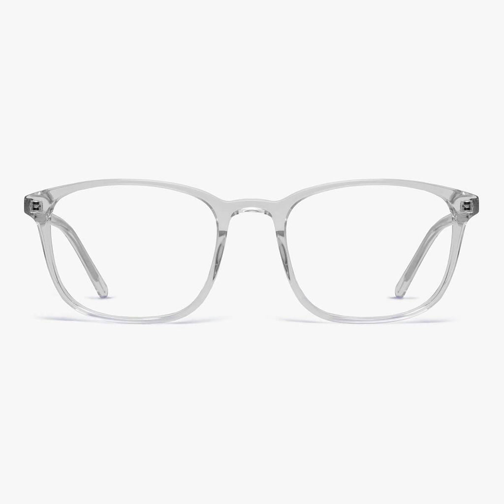 Kaufen Sie Men's Taylor Crystal White Blaulichtfilter Brillen - Luxreaders.de