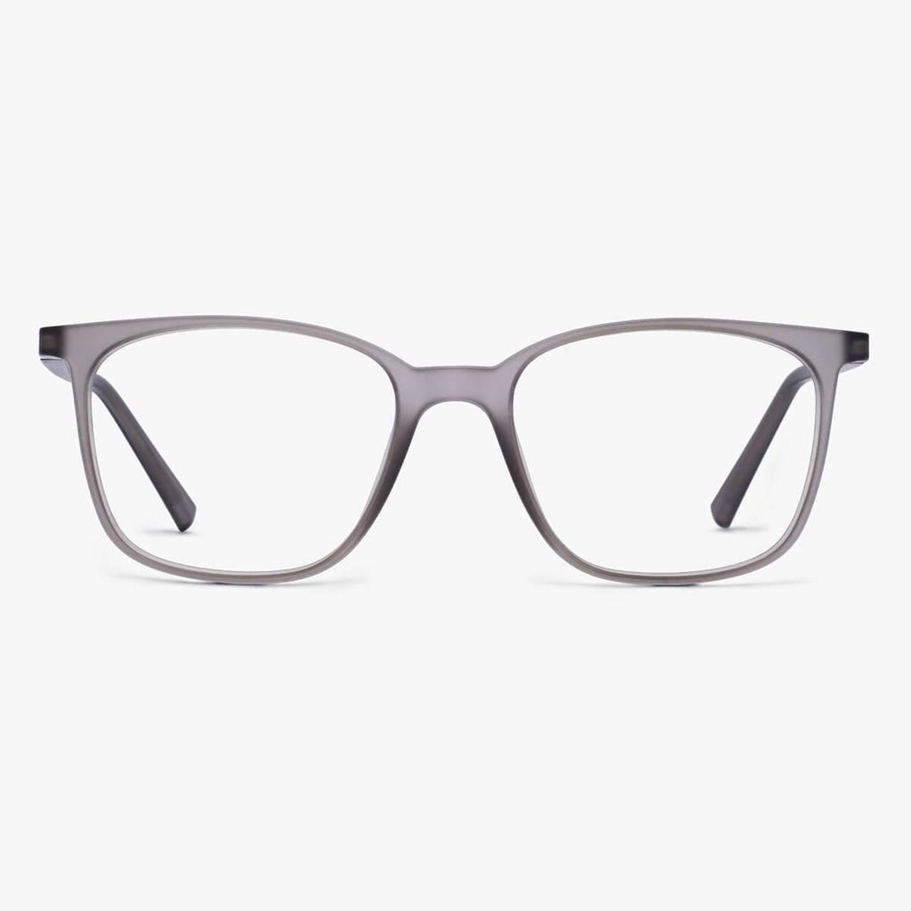 Kaufen Sie Men's Riley Grey Blaulichtfilter Brillen - Luxreaders.de