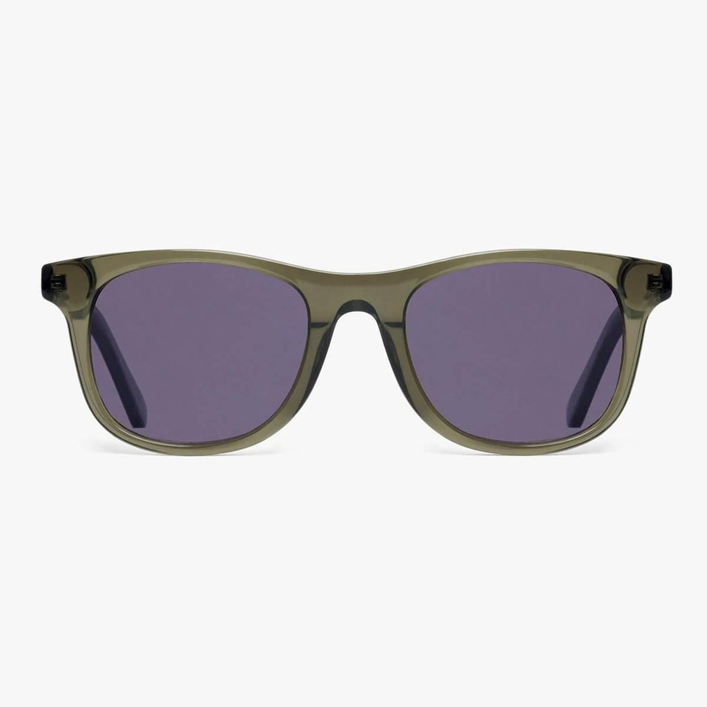 Kaufen Sie Men's Evans Shiny Olive Sonnenbrillen - Luxreaders.de