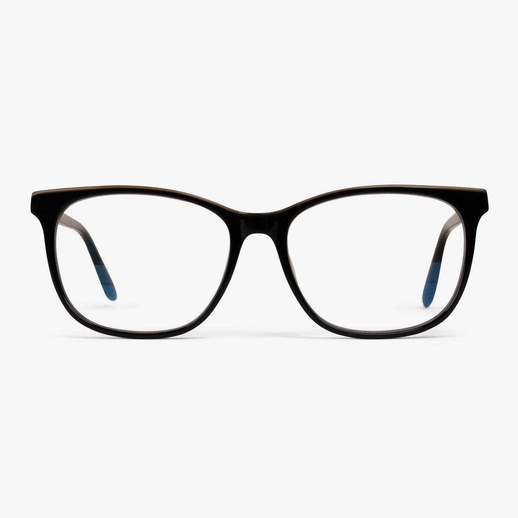 Kaufen Sie Men's Jones Black Blaulichtfilter Brillen - Luxreaders.de